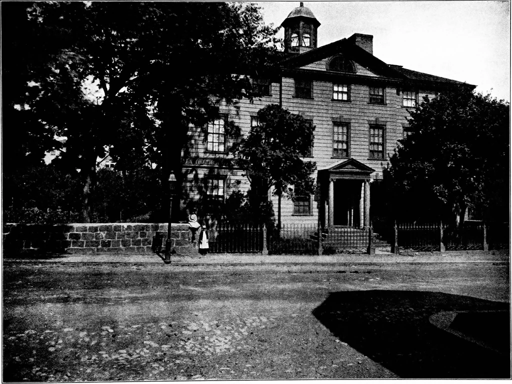 An illustration from Interesting houses of New England, 1915, leaf 106