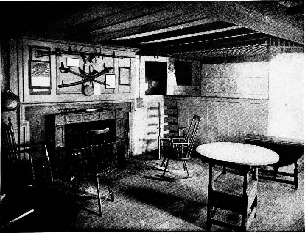 An illustration from Interesting houses of New England, 1915, leaf 12