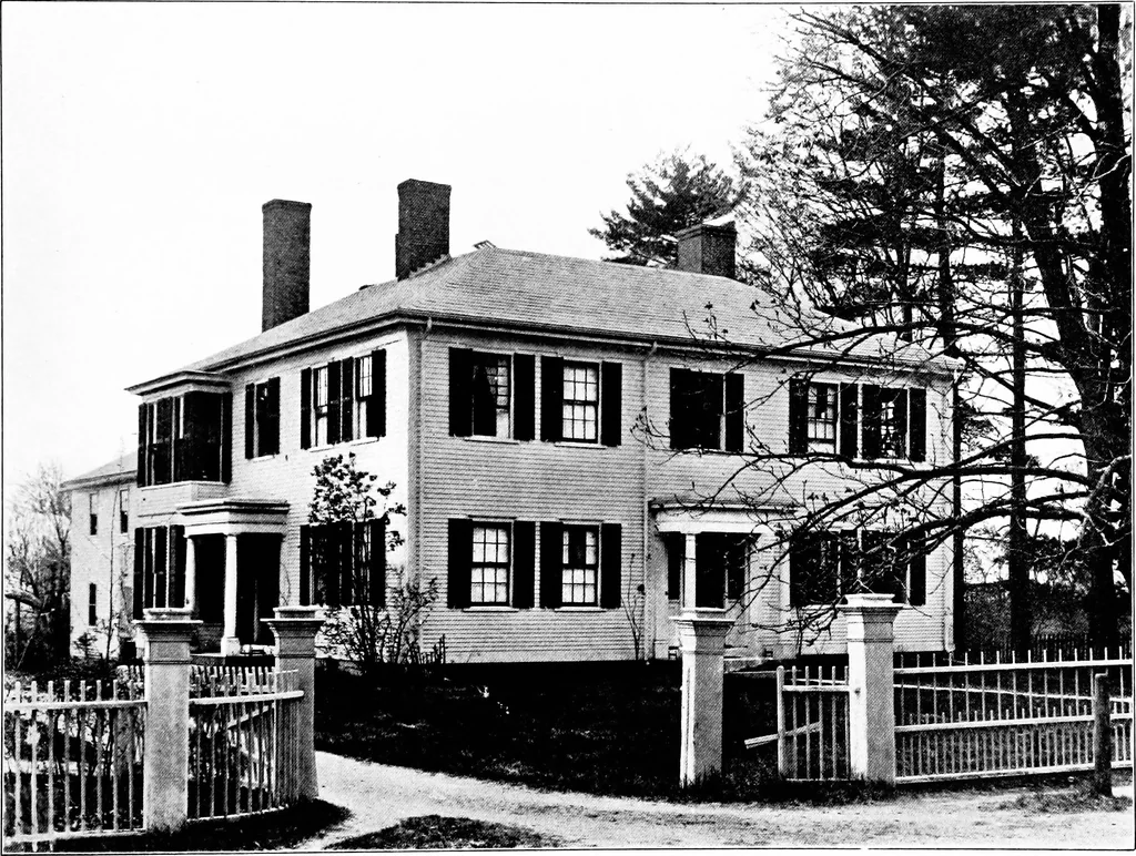 An illustration from Interesting houses of New England, 1915, leaf 132