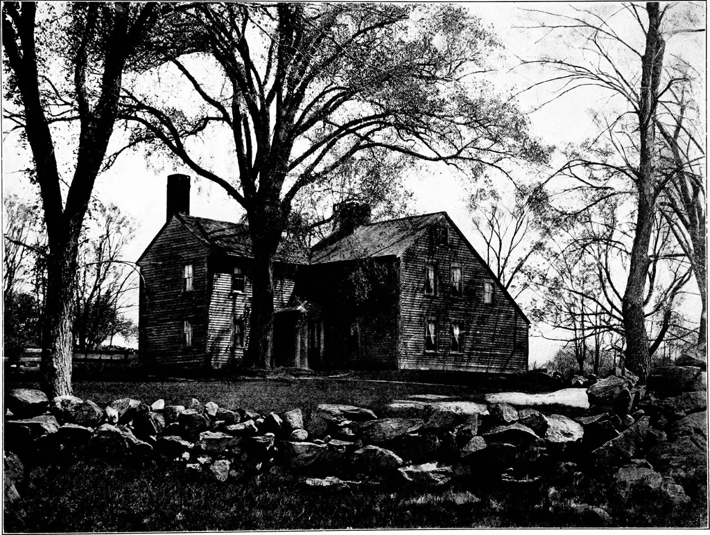 An illustration from Interesting houses of New England, 1915, leaf 136