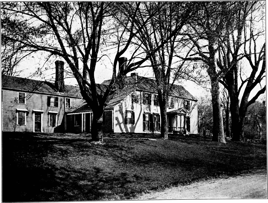 An illustration from Interesting houses of New England, 1915, leaf 140