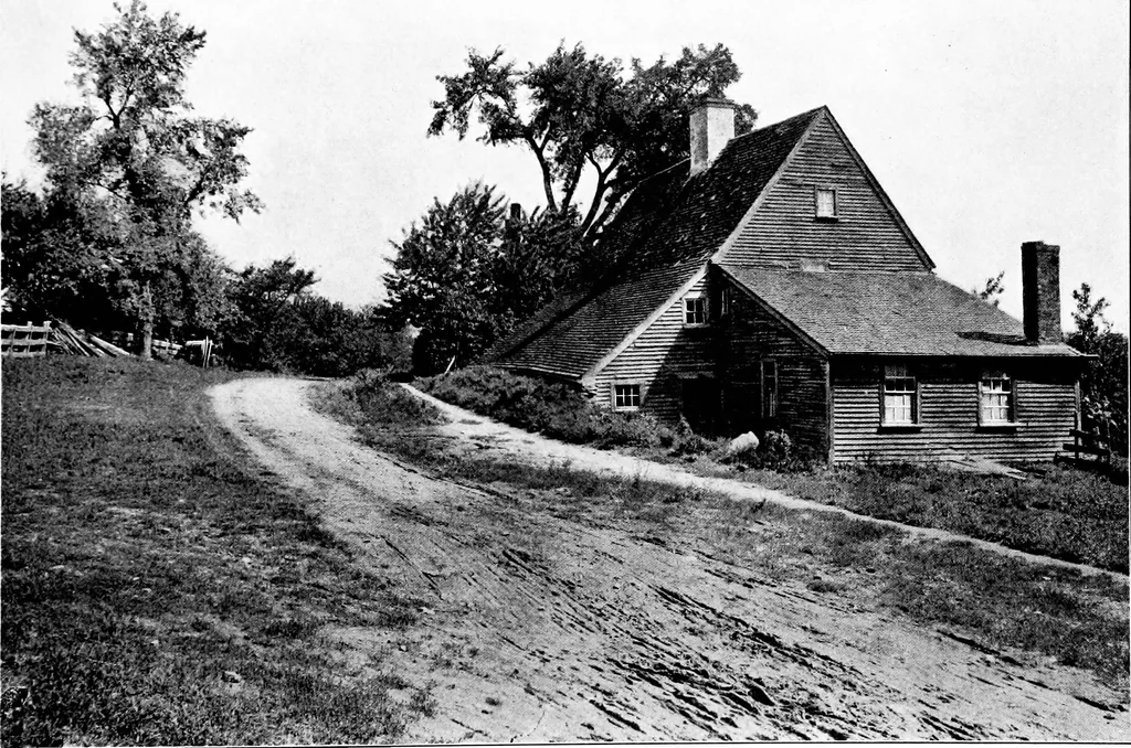 An illustration from Interesting houses of New England, 1915, leaf 150