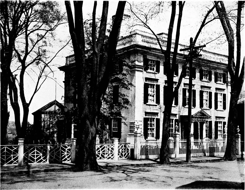 An illustration from Interesting houses of New England, 1915, leaf 42