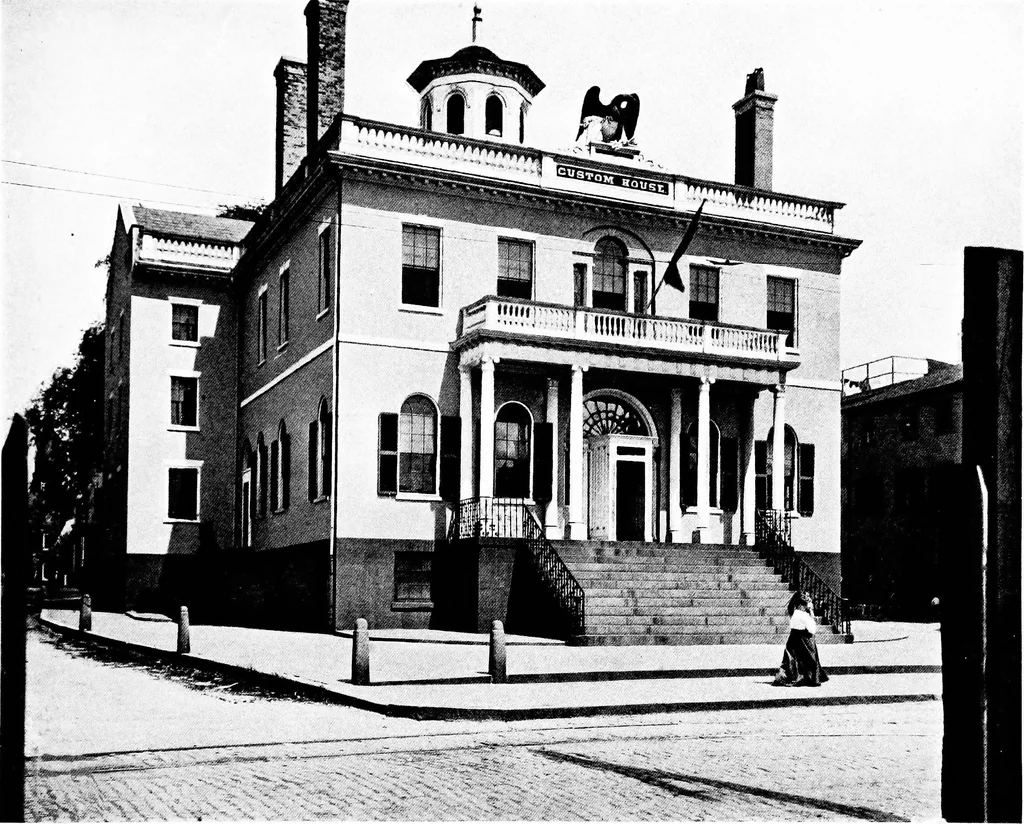 An illustration from Interesting houses of New England, 1915, leaf 46