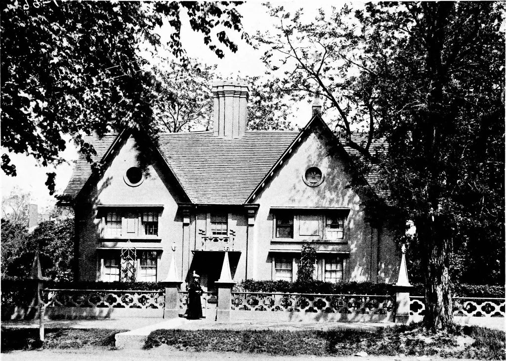 An illustration from Interesting houses of New England, 1915, leaf 56