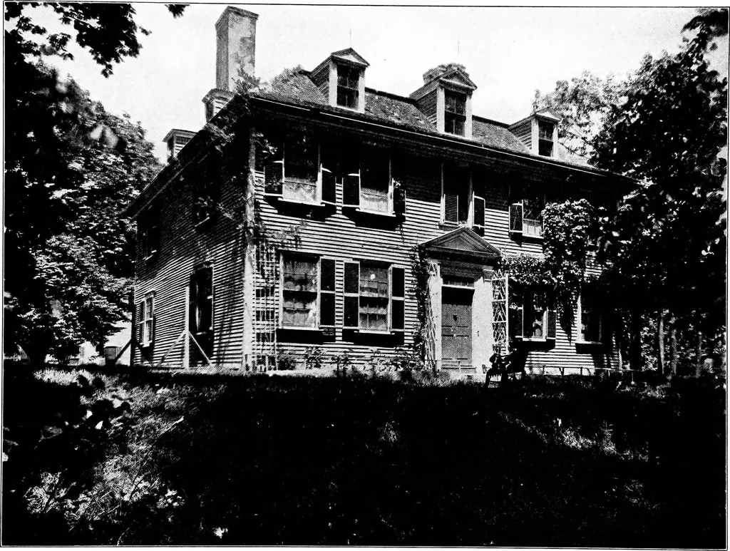 An illustration from Interesting houses of New England, 1915, leaf 60