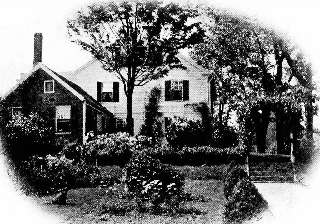 An illustration from Interesting houses of New England, 1915, leaf 7