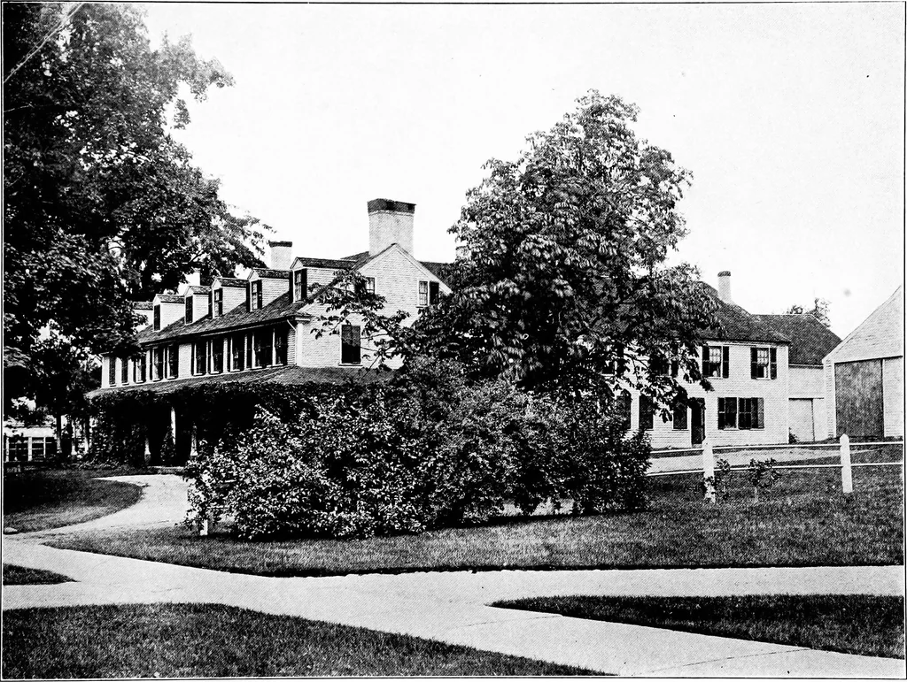An illustration from Interesting houses of New England, 1915, leaf 78
