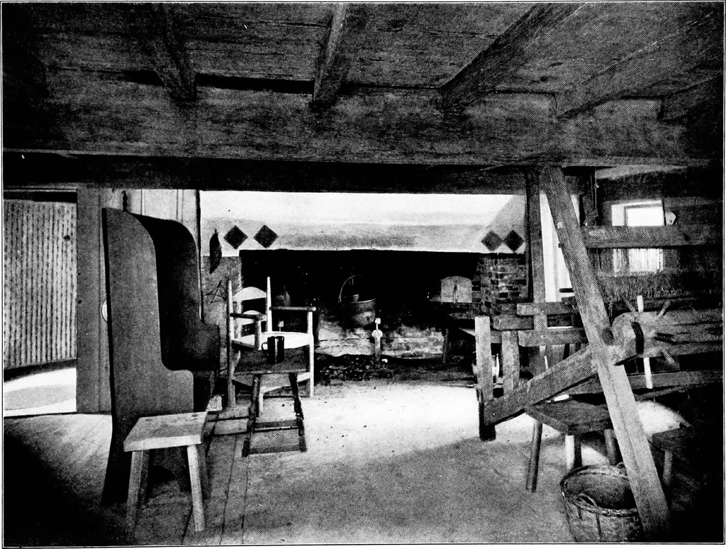 An illustration from Interesting houses of New England, 1915, leaf 84