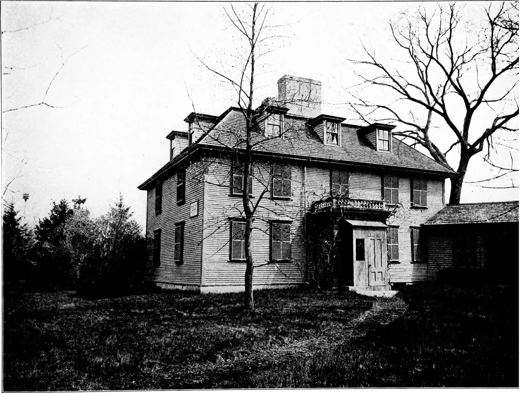 An illustration from Interesting houses of New England, 1915, leaf 92