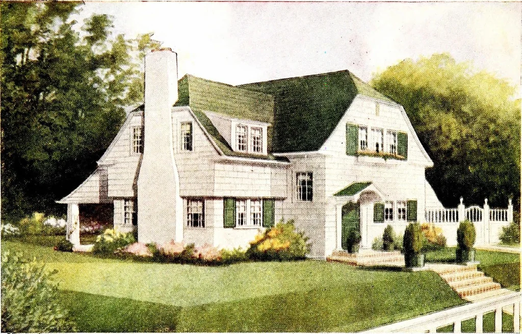 An illustration from The small house for a moderate income, 1915, leaf 107