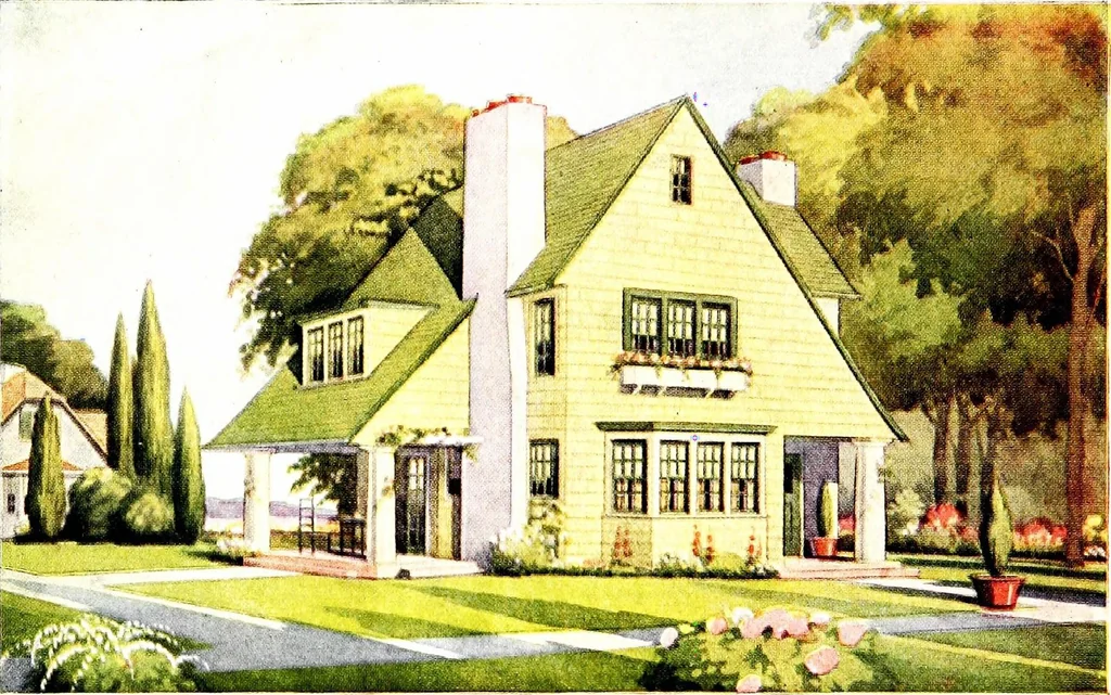 An illustration from The small house for a moderate income, 1915, leaf 113