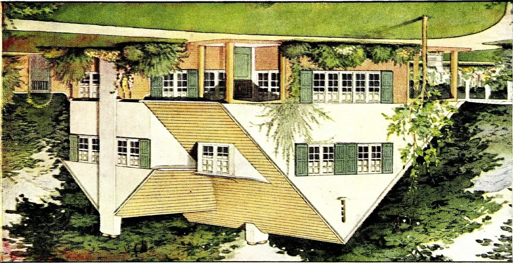 An illustration from The small house for a moderate income, 1915, leaf 121