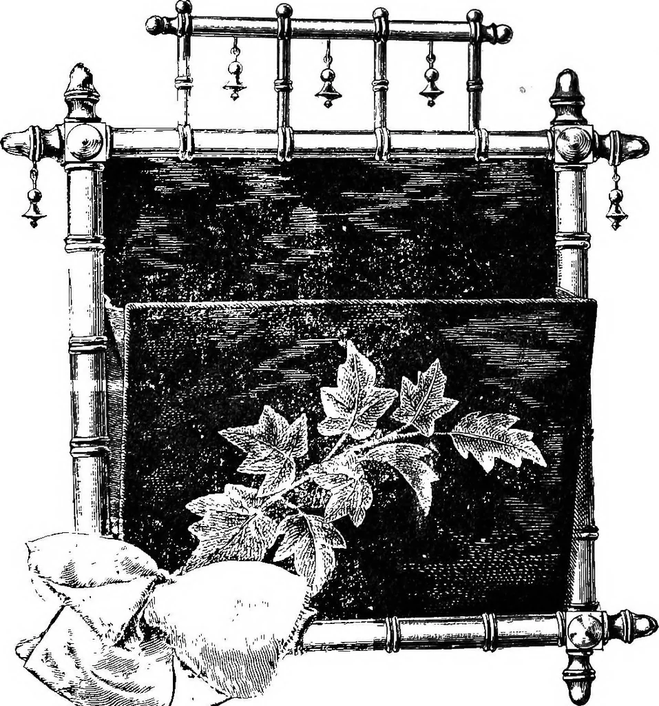 An illustration from Our homes and their adornments; or, How to build, finish, furnish and adorn a home ... the whole being designed to make happy homes for happy people, 1882, leaf 280