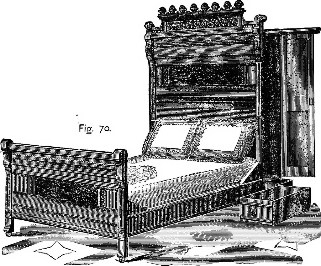 An illustration from Our homes and their adornments; or, How to build, finish, furnish and adorn a home ... the whole being designed to make happy homes for happy people, 1882, leaf 327
