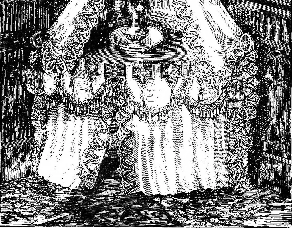 An illustration from Our homes and their adornments; or, How to build, finish, furnish and adorn a home ... the whole being designed to make happy homes for happy people, 1882, leaf 333