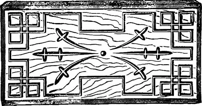 An illustration from Our homes and their adornments; or, How to build, finish, furnish and adorn a home ... the whole being designed to make happy homes for happy people, 1882, leaf 388