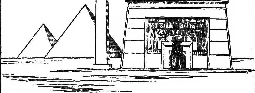 An illustration from The meaning of architecture; an essay in constructive criticism, 1918, leaf 131