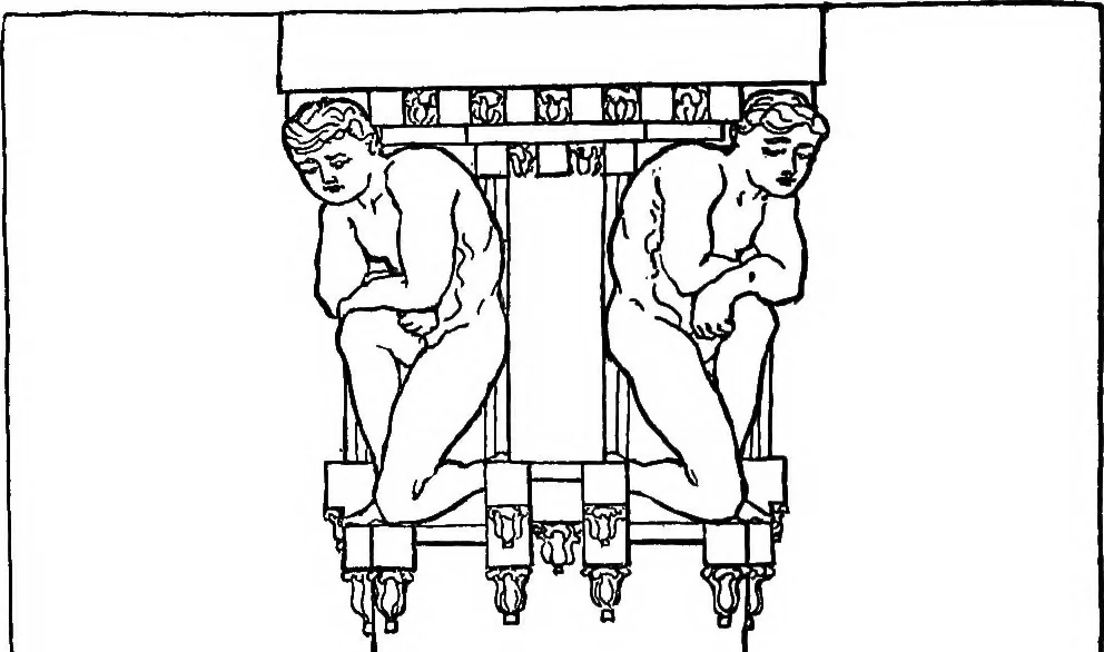An illustration from The meaning of architecture; an essay in constructive criticism, 1918, leaf 231