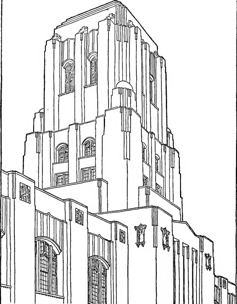 An illustration from The meaning of architecture; an essay in constructive criticism, 1918, leaf 235