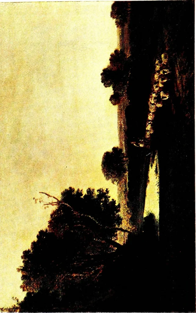 An illustration from The Norwich school; John ("Old") Crome, John Sell Cotman, George Vincent, James Stark, J. Berney Crome, John Thirtle, R. Ladbrooke, David Hodgson, M.E. & J.J. Cotman, etc., 1920, leaf 38