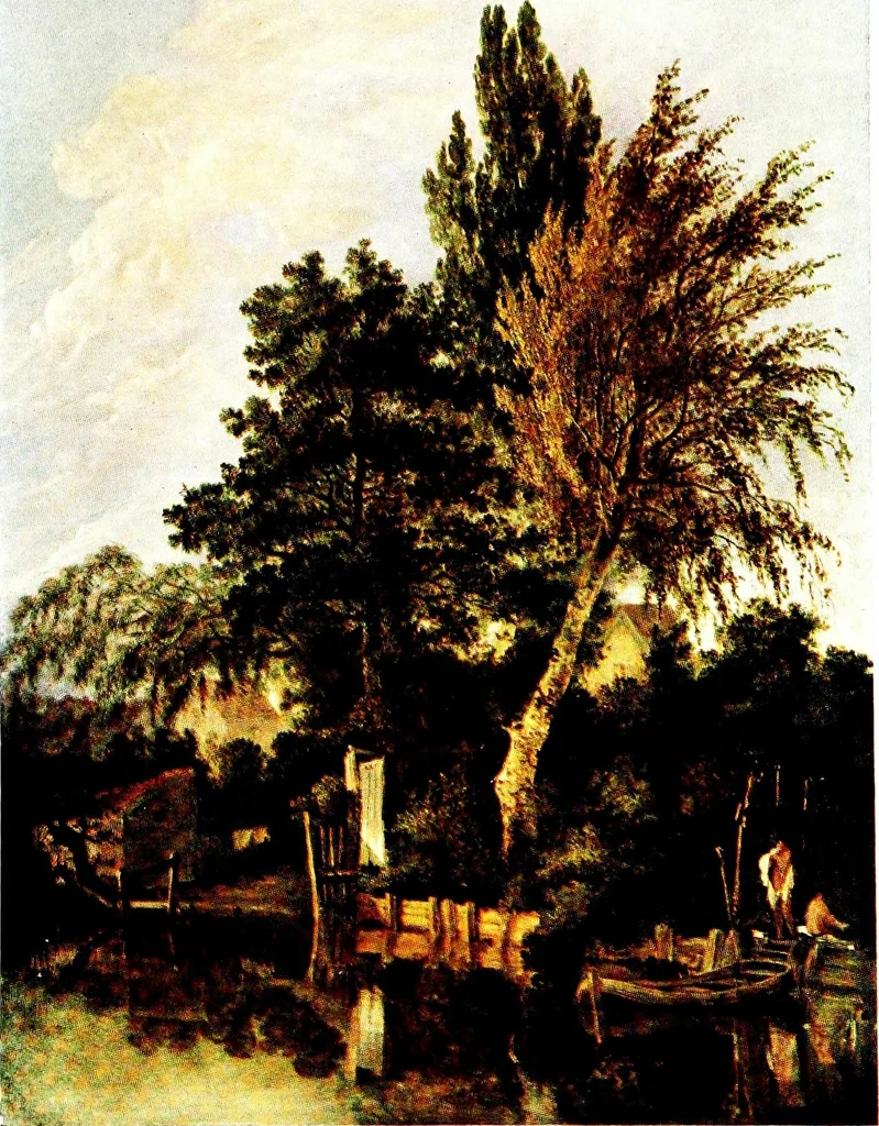 An illustration from The Norwich school; John ("Old") Crome, John Sell Cotman, George Vincent, James Stark, J. Berney Crome, John Thirtle, R. Ladbrooke, David Hodgson, M.E. & J.J. Cotman, etc., 1920, leaf 58