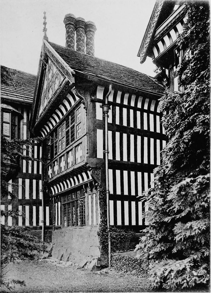 An illustration from Old cottages, farm houses, and other half-timber buildings in Shropshire, Herefordshire, and Cheshire, 1904, leaf 236