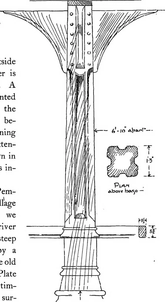 An illustration from Old cottages, farm houses, and other half-timber buildings in Shropshire, Herefordshire, and Cheshire, 1904, leaf 37