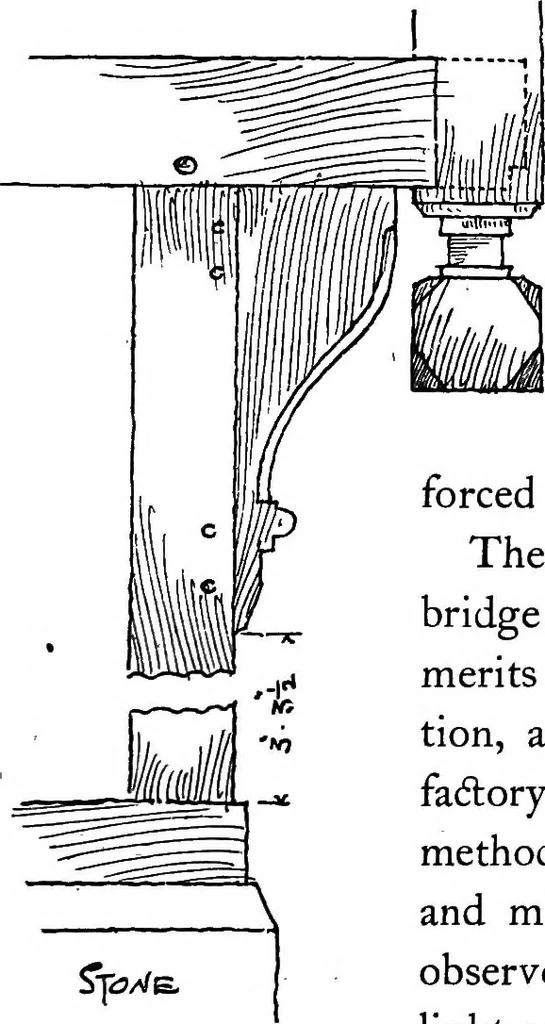 An illustration from Old cottages, farm houses, and other half-timber buildings in Shropshire, Herefordshire, and Cheshire, 1904, leaf 38