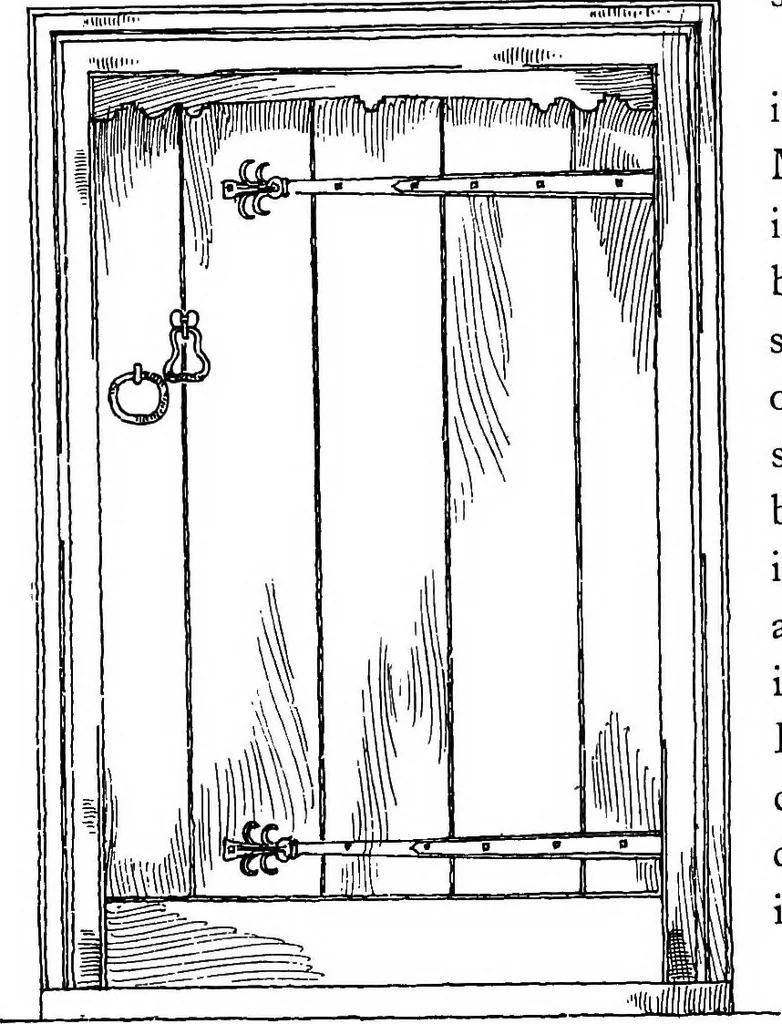 An illustration from Old cottages, farm houses, and other half-timber buildings in Shropshire, Herefordshire, and Cheshire, 1904, leaf 39
