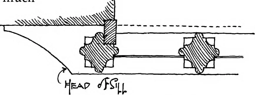 An illustration from Old cottages, farm houses, and other half-timber buildings in Shropshire, Herefordshire, and Cheshire, 1904, leaf 42