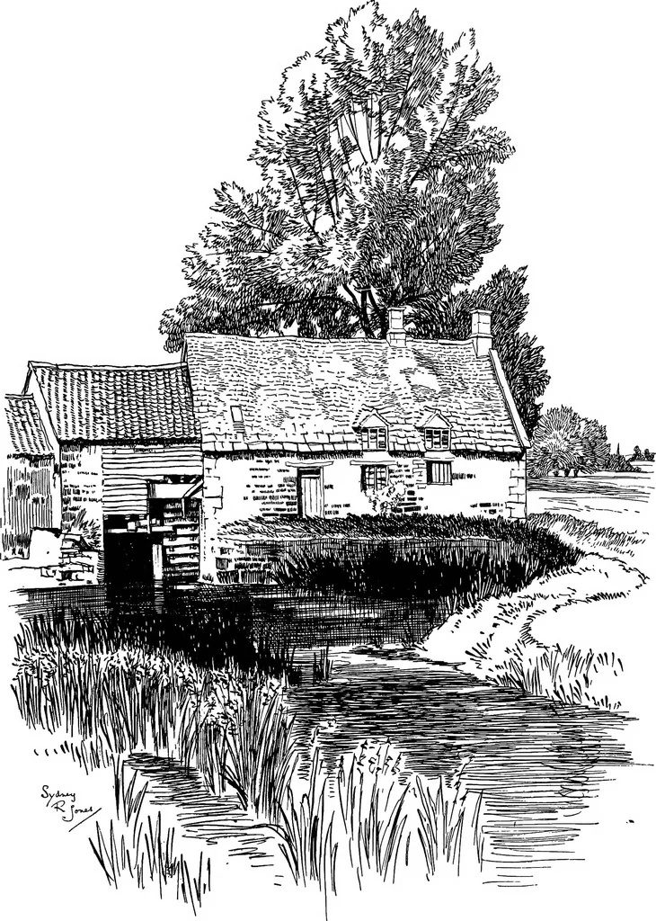 An illustration from The village homes of England;, 1912, leaf 100