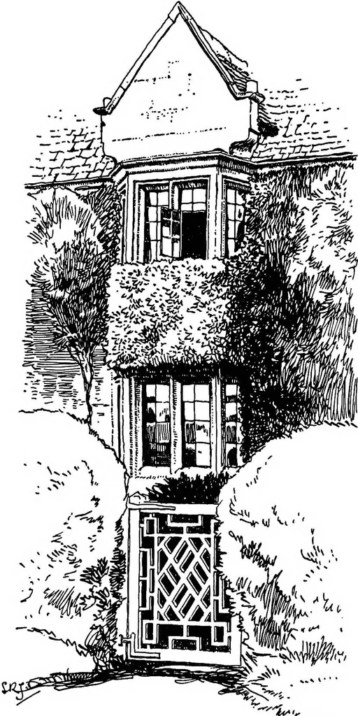 An illustration from The village homes of England;, 1912, leaf 101