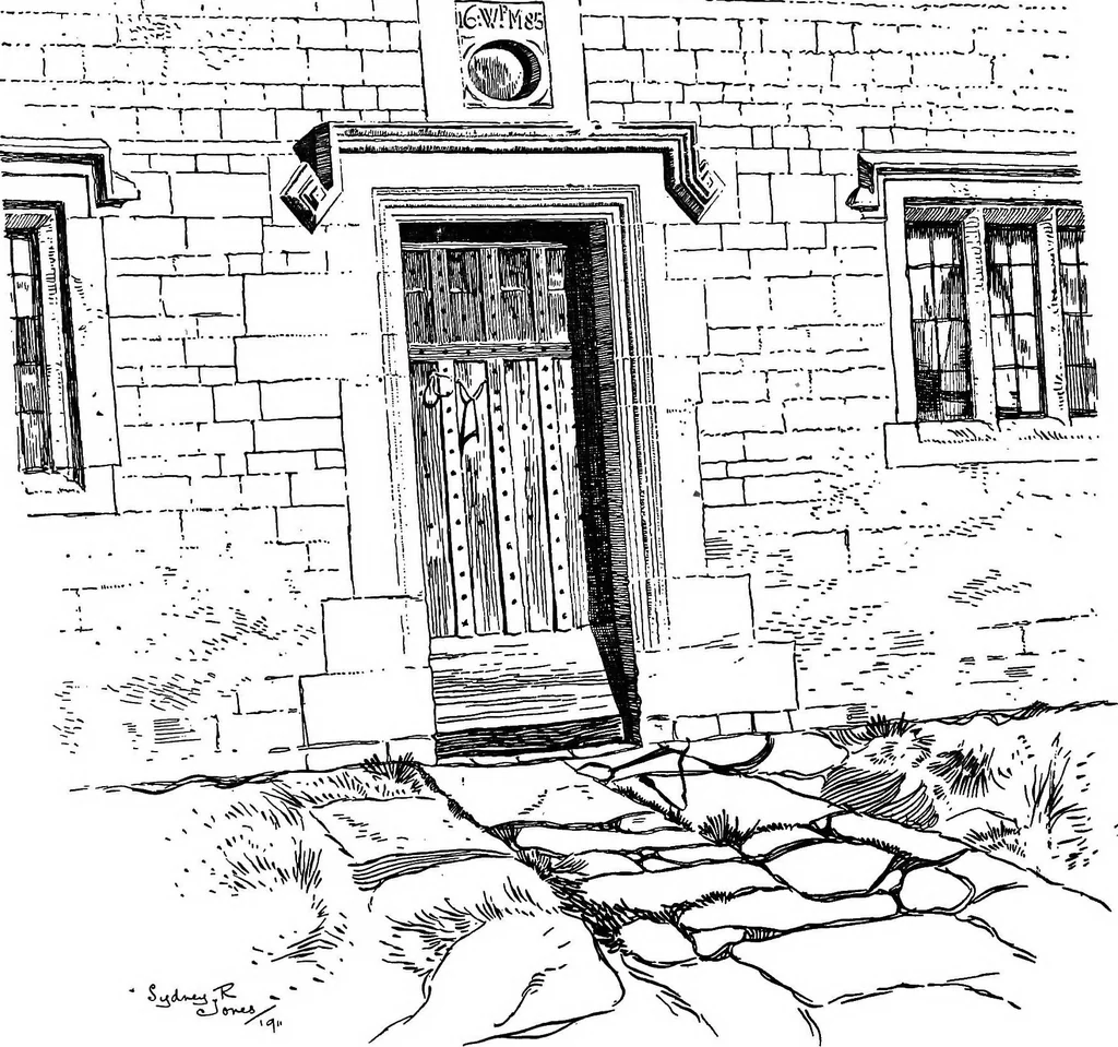 An illustration from The village homes of England;, 1912, leaf 113
