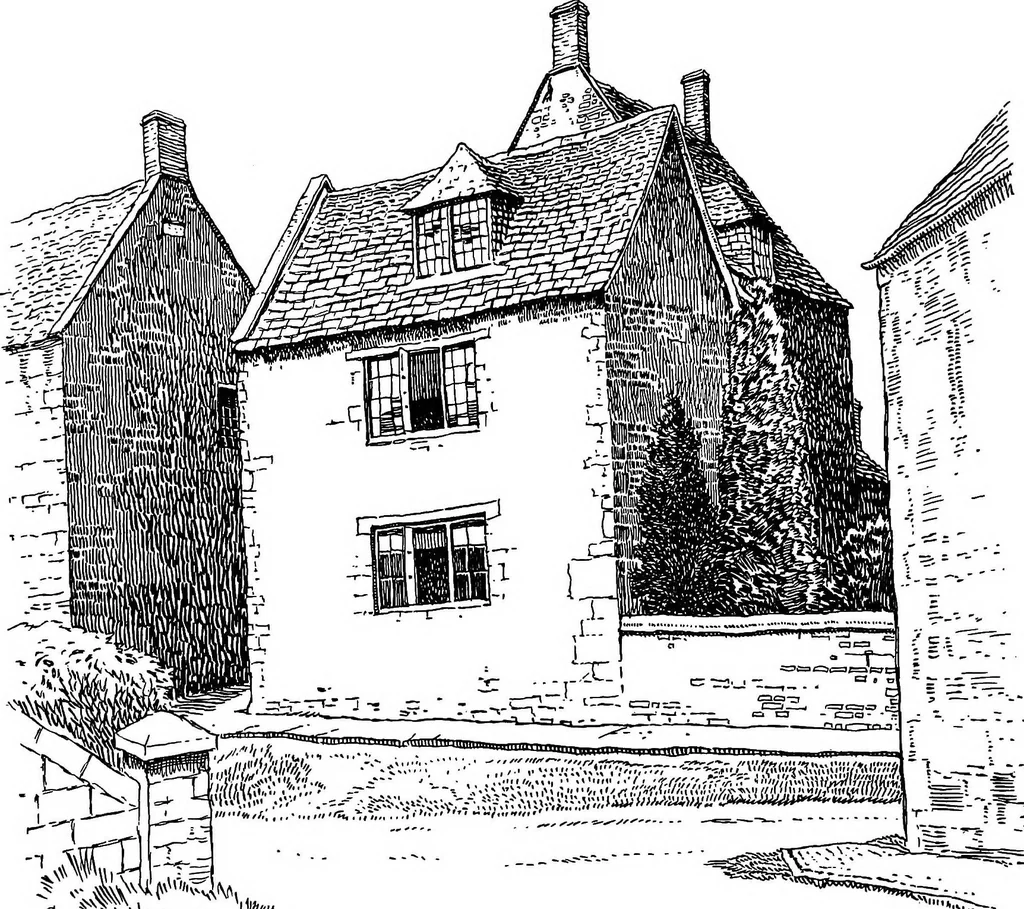 An illustration from The village homes of England;, 1912, leaf 115