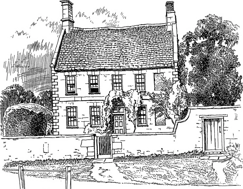 An illustration from The village homes of England;, 1912, leaf 116