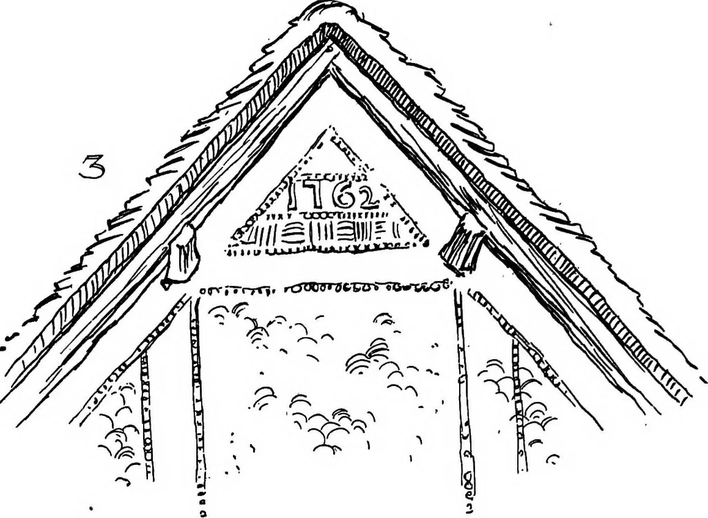 An illustration from The village homes of England;, 1912, leaf 127