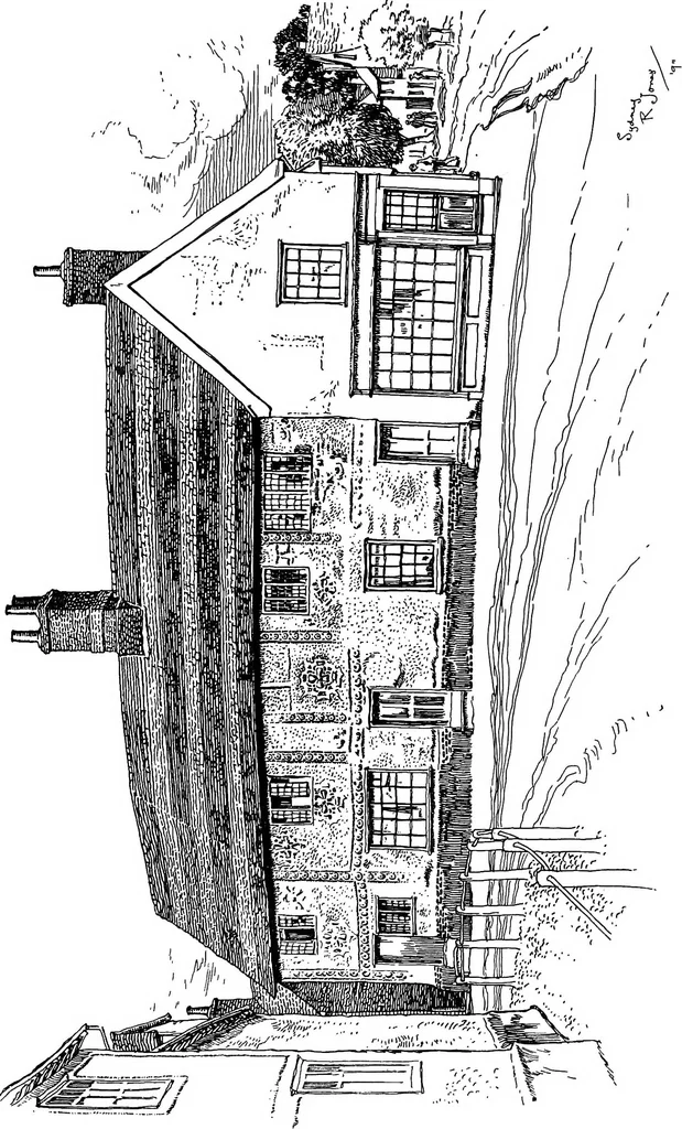 An illustration from The village homes of England;, 1912, leaf 128