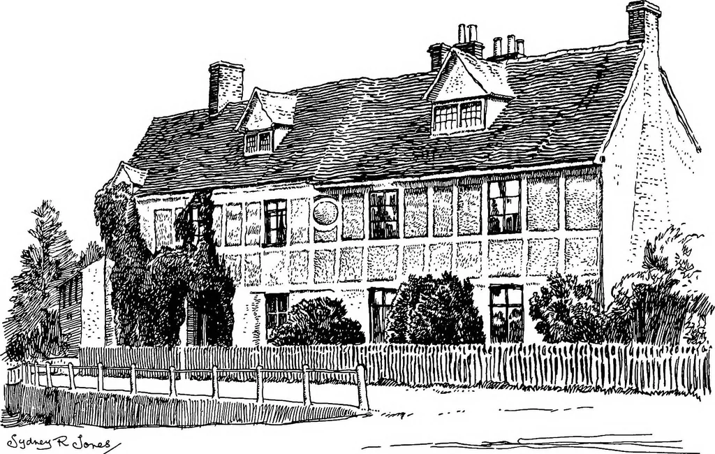 An illustration from The village homes of England;, 1912, leaf 133