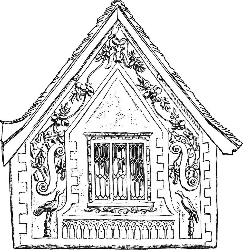 An illustration from The village homes of England;, 1912, leaf 136