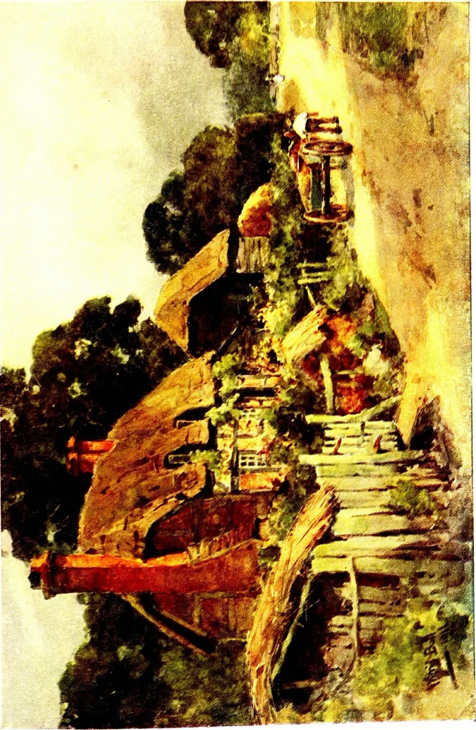 An illustration from The village homes of England;, 1912, leaf 142