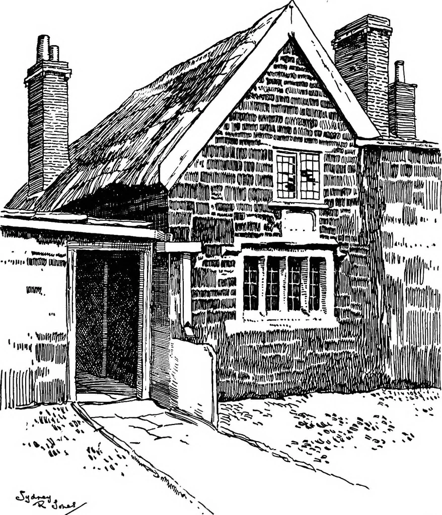 An illustration from The village homes of England;, 1912, leaf 152