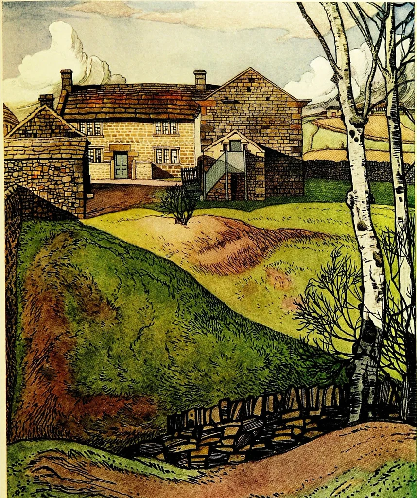 An illustration from The village homes of England;, 1912, leaf 156