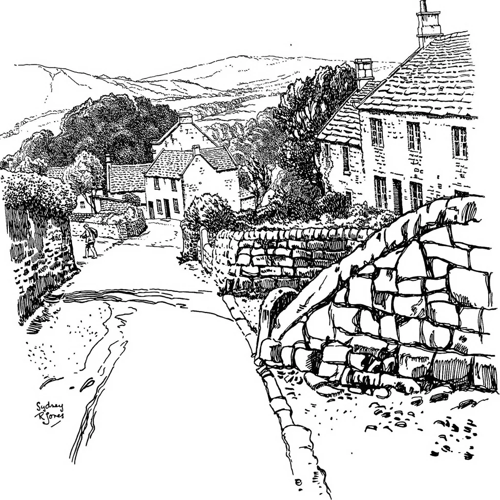 An illustration from The village homes of England;, 1912, leaf 162