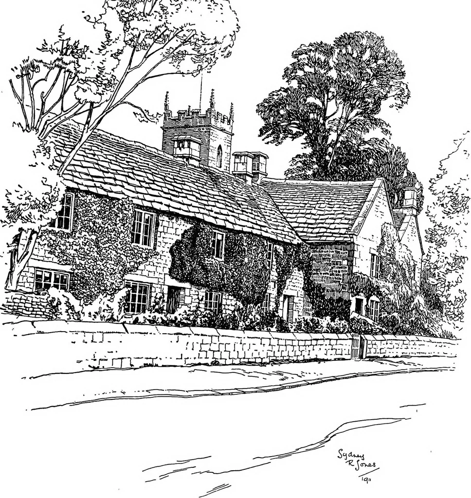 An illustration from The village homes of England;, 1912, leaf 164