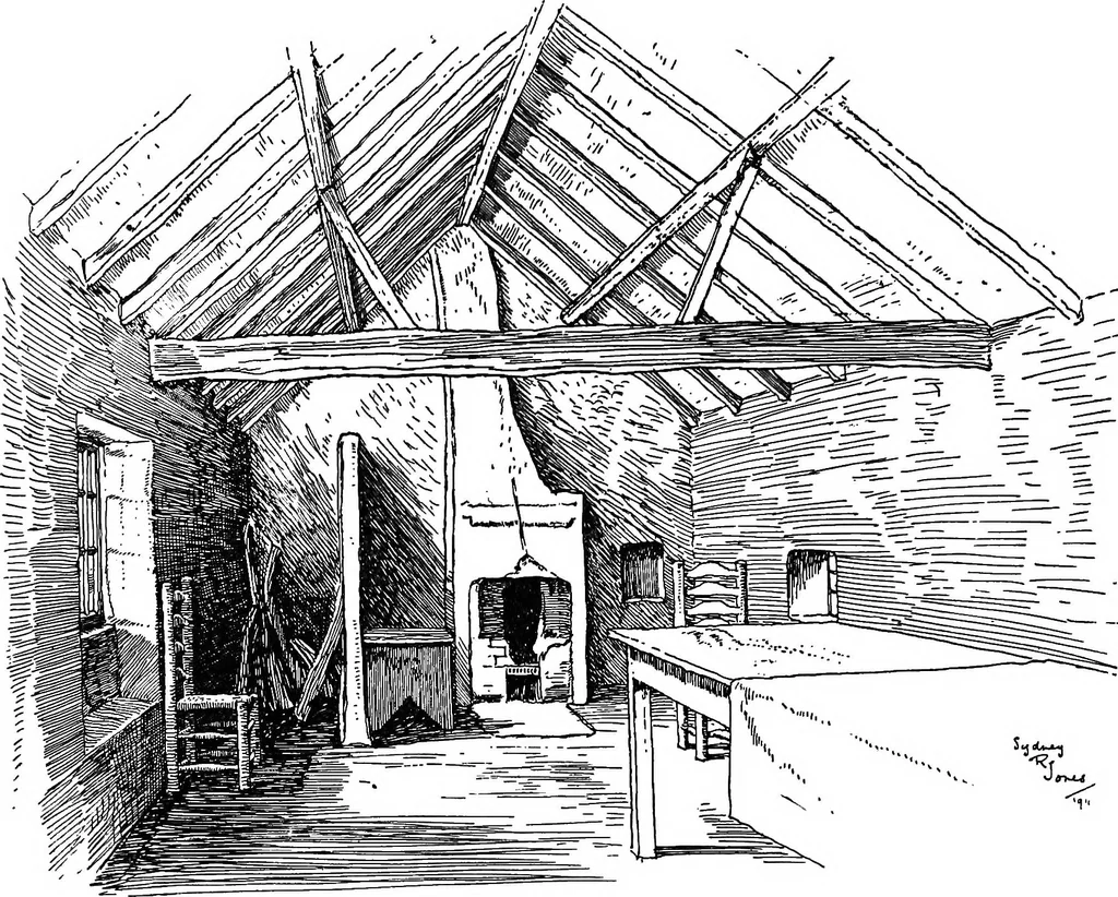 An illustration from The village homes of England;, 1912, leaf 165
