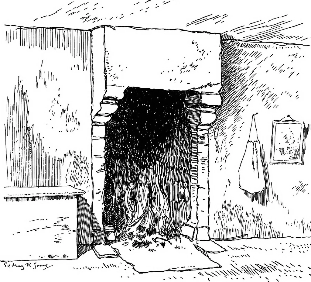 An illustration from The village homes of England;, 1912, leaf 167