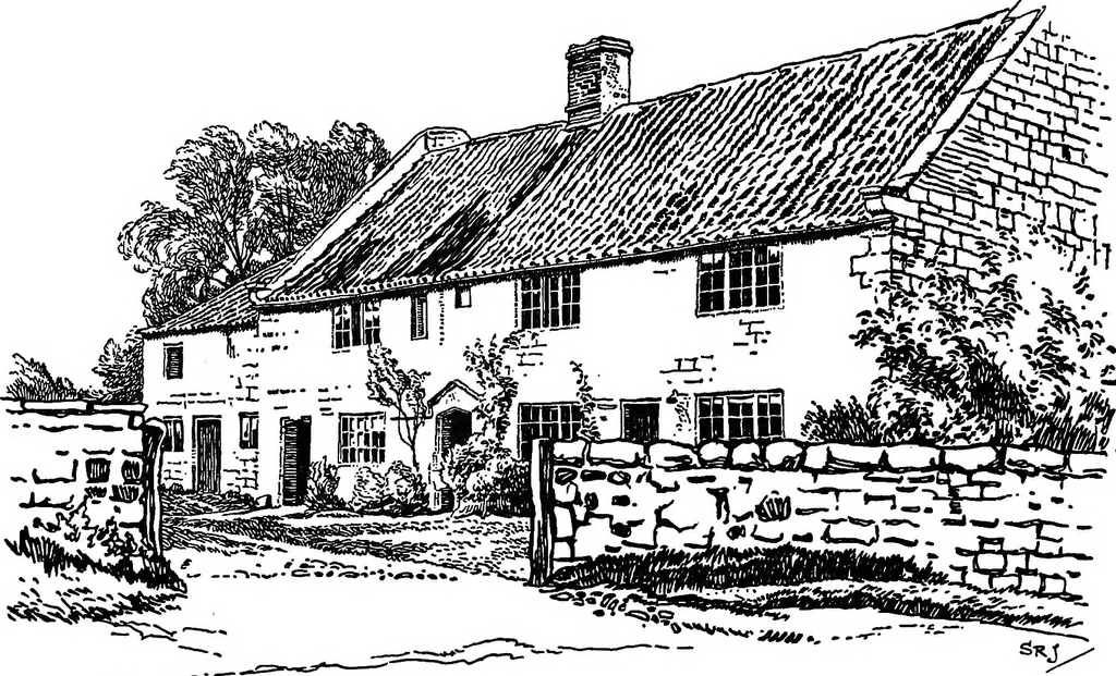 An illustration from The village homes of England;, 1912, leaf 169