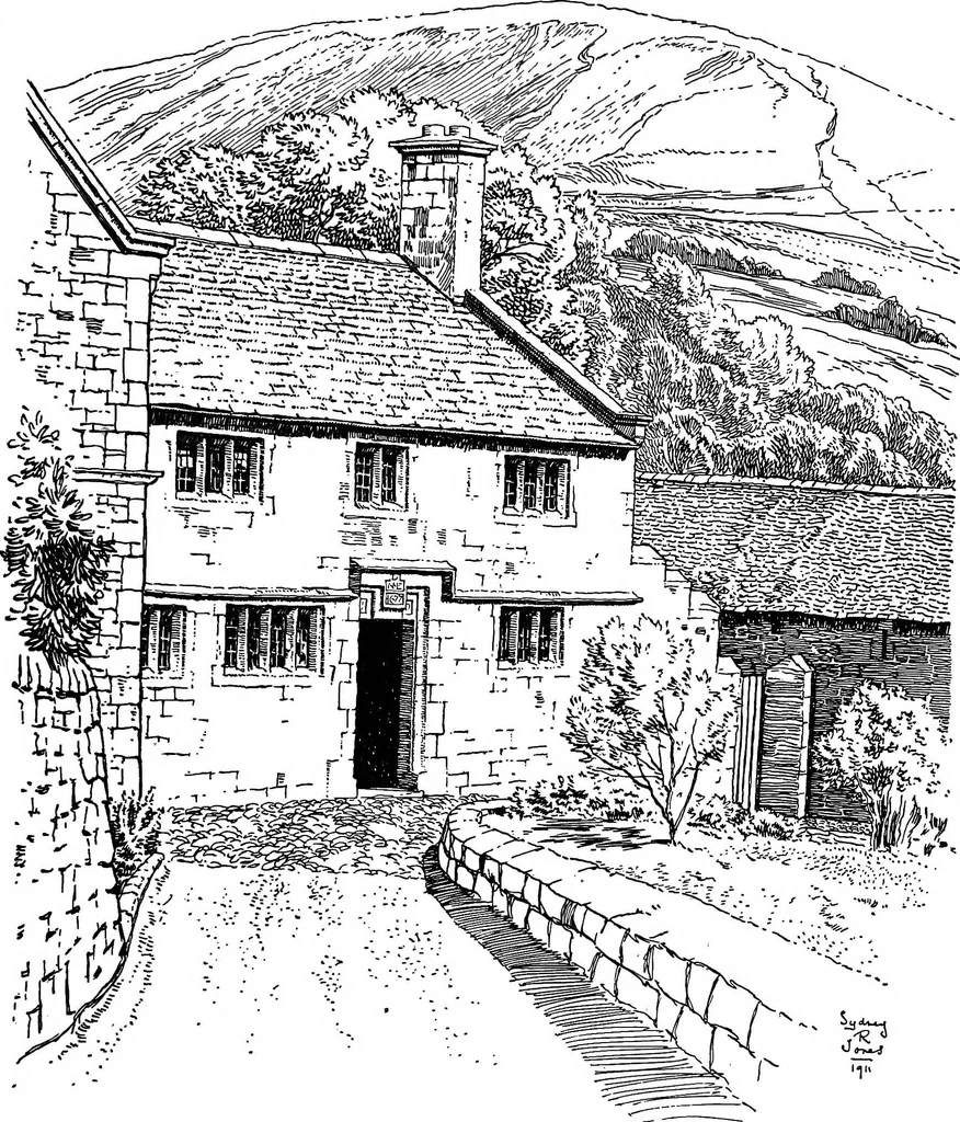 An illustration from The village homes of England;, 1912, leaf 170