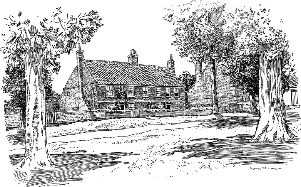 An illustration from The village homes of England;, 1912, leaf 171